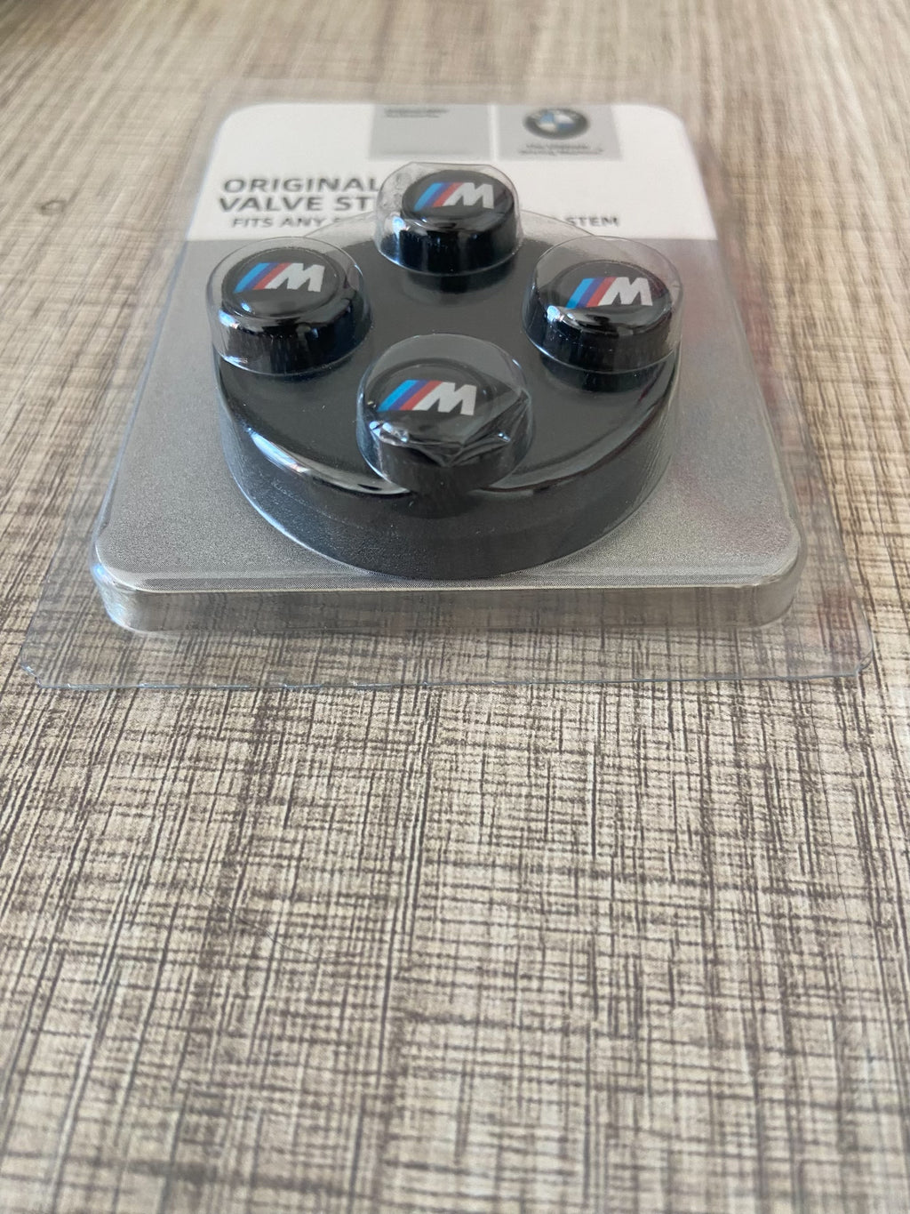 BMW M Logo Tire Valve Stem Caps (Metal) image 2