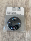 BMW M Logo Tire Valve Stem Caps (Metal) image 1